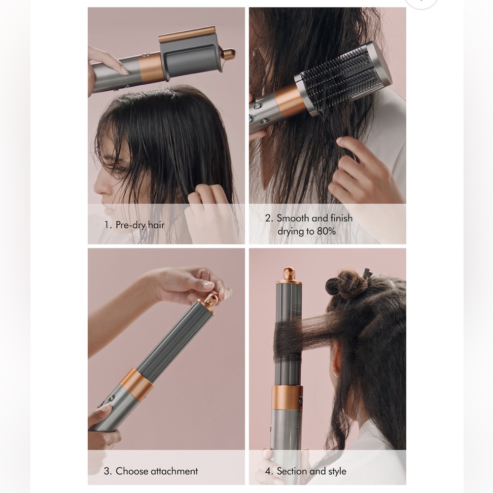 Dyson Airwrap Styler in Silver and Copper - Picture 9 of 11